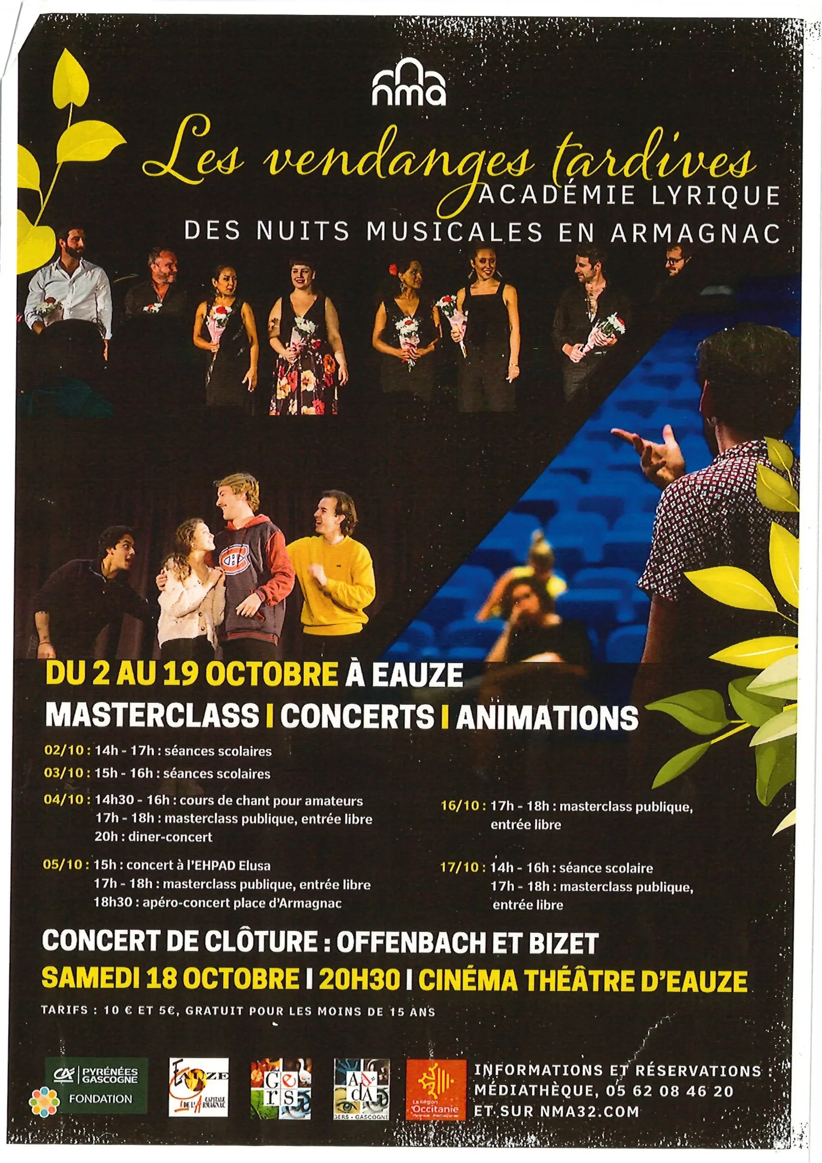 nuit musicale en armagnac
