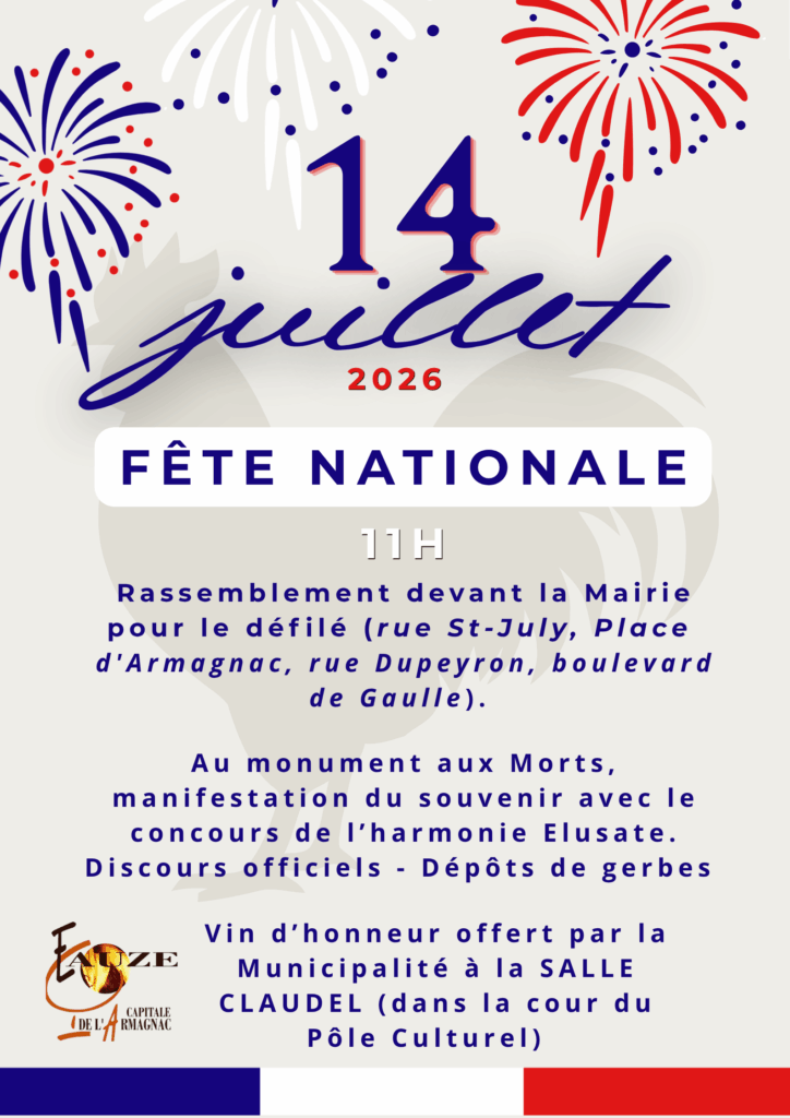 Affiche 14 juillet