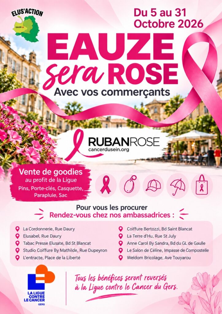 octobre rose eauze